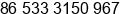 Fax number of Mr. Cheng ming at zibo