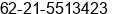 Fax number of Mr. KALVIN LIANG at TANGERANG