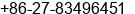 Fax number of Ms. µË ¶Å at ÃÃ¤ÂºÂº