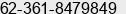 Fax number of Mr. dudy utomo at Jimbaran