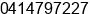 Mobile number of Mr. Les Sparks at Bensville