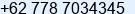 Mobile number of Mr. Gathut Setyo at Batam