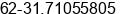 Phone number of Mr. Bionito Christanto at Surabaya