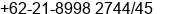 Phone number of Mr. Ian Surianto at Bekasi