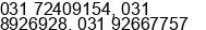 Phone number of Mr. Yohanes Tri at Surabaya