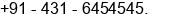 Phone number of Ms. Reni Retnowati at Trichy