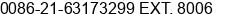 Phone number of Mr. Jacky Zhu at Shanghai