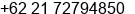 Phone number of Mr. Andrian at Jakarta - Selatan