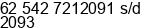 Phone number of Mr. Keshava Rao at Balikpapan