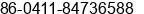 Phone number of Ms. Wang Xinyuan at Dalian